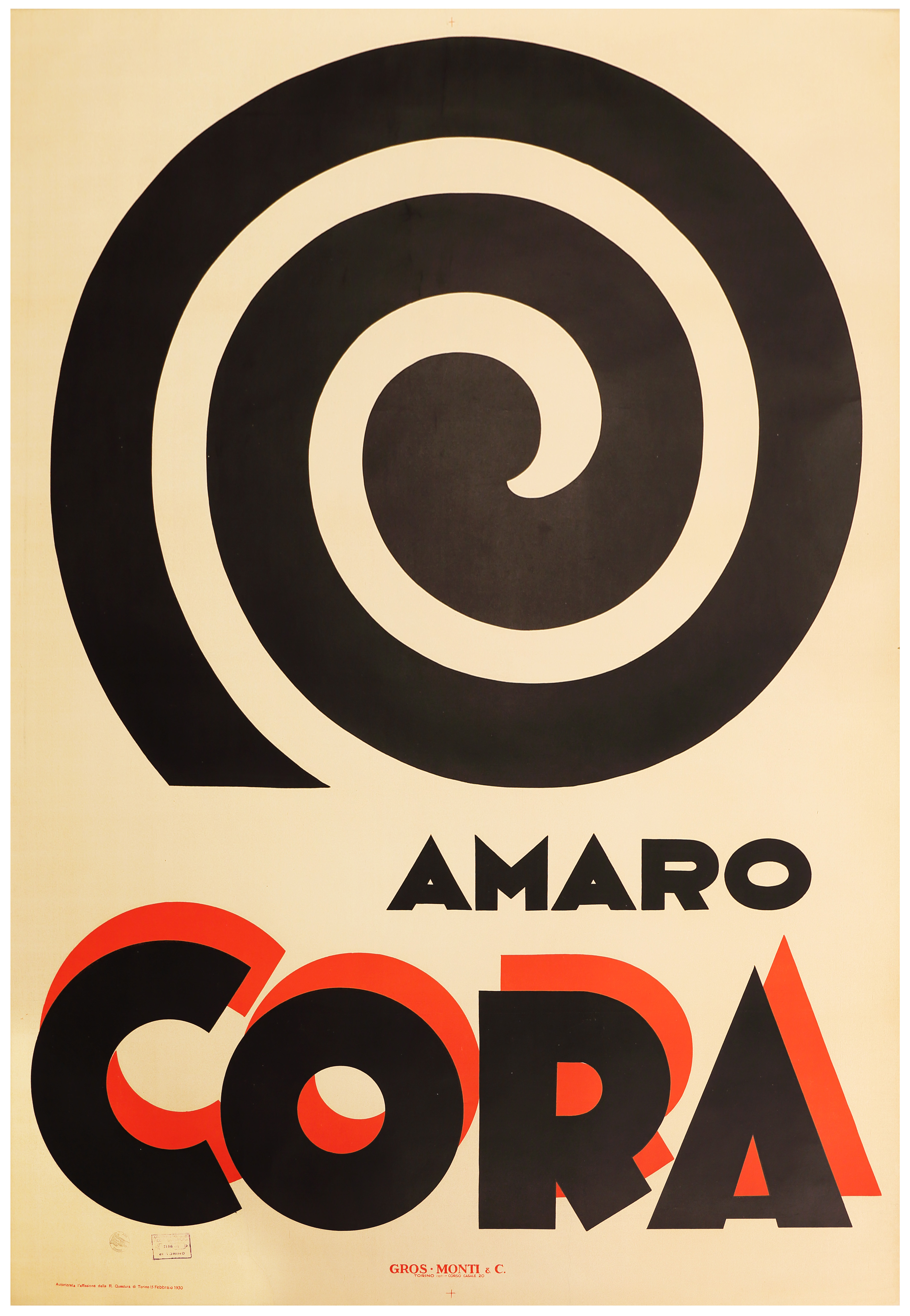 Amaro Cora poster