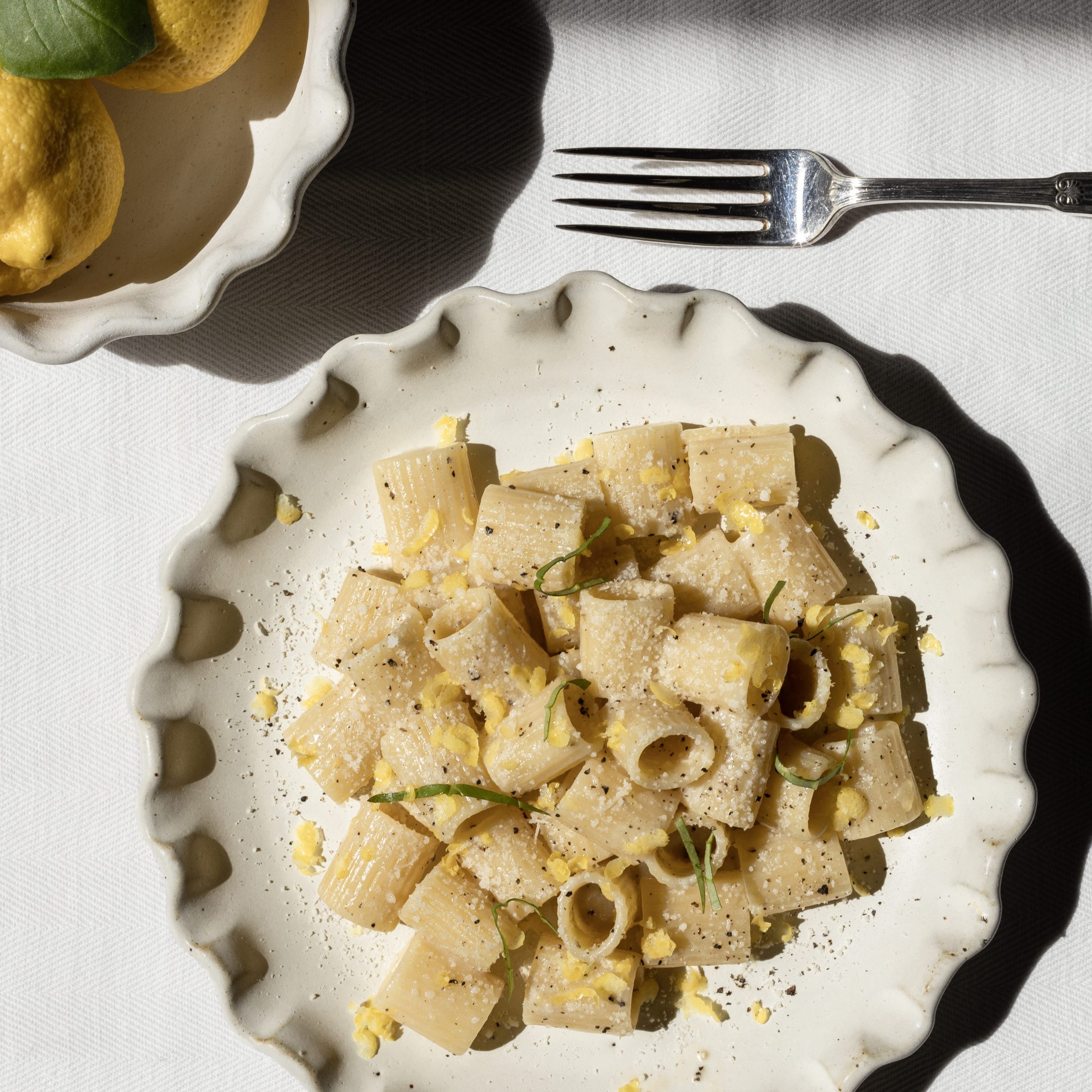 cacio e pepe rigatoni