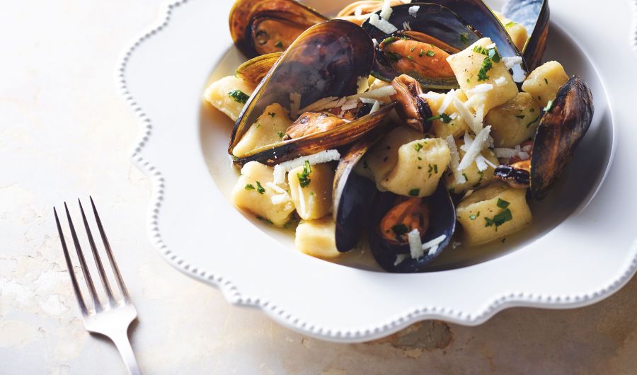 Gnocchi with Mussels and Pecorino - Appetito