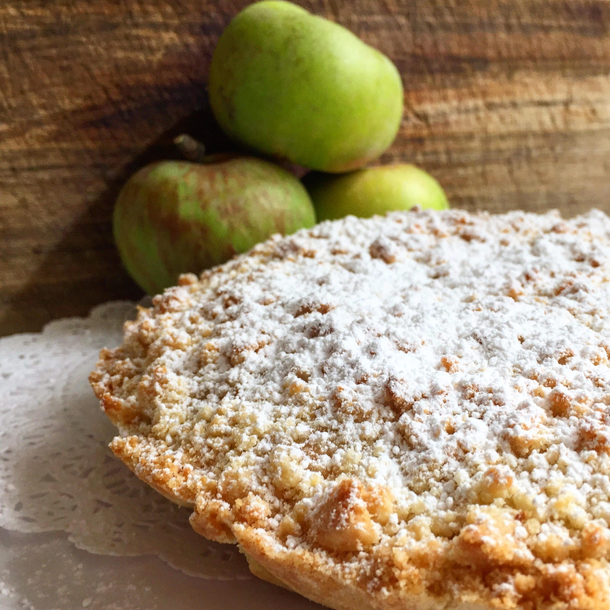 Apple Crumb Cake.