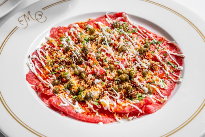 Beef carpaccio