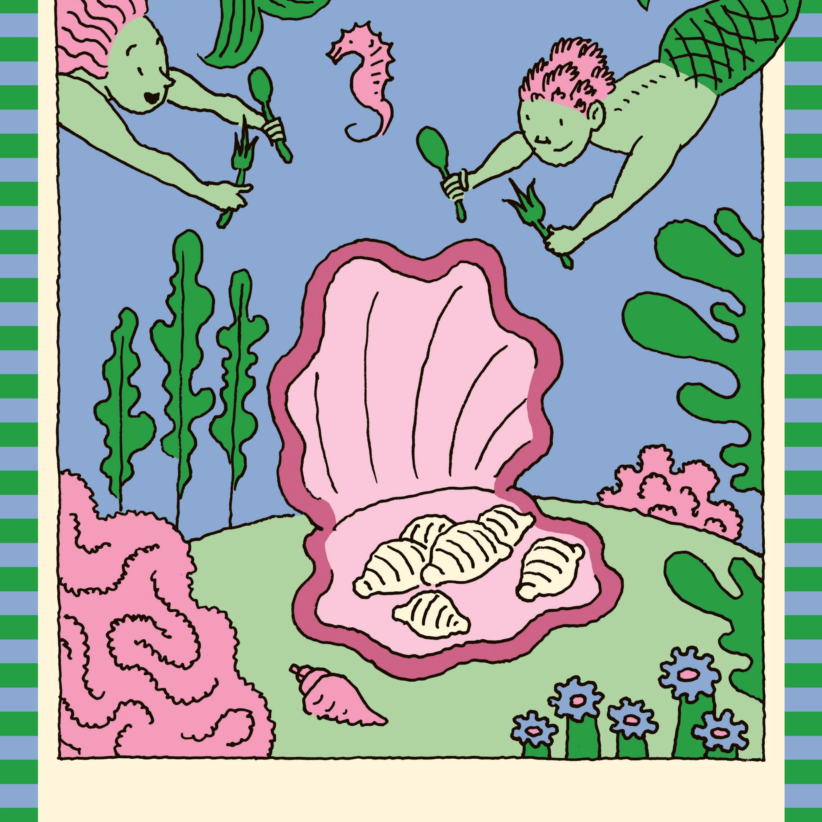 Conchiglie illustration