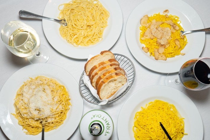 pasta dishes at Sandro's