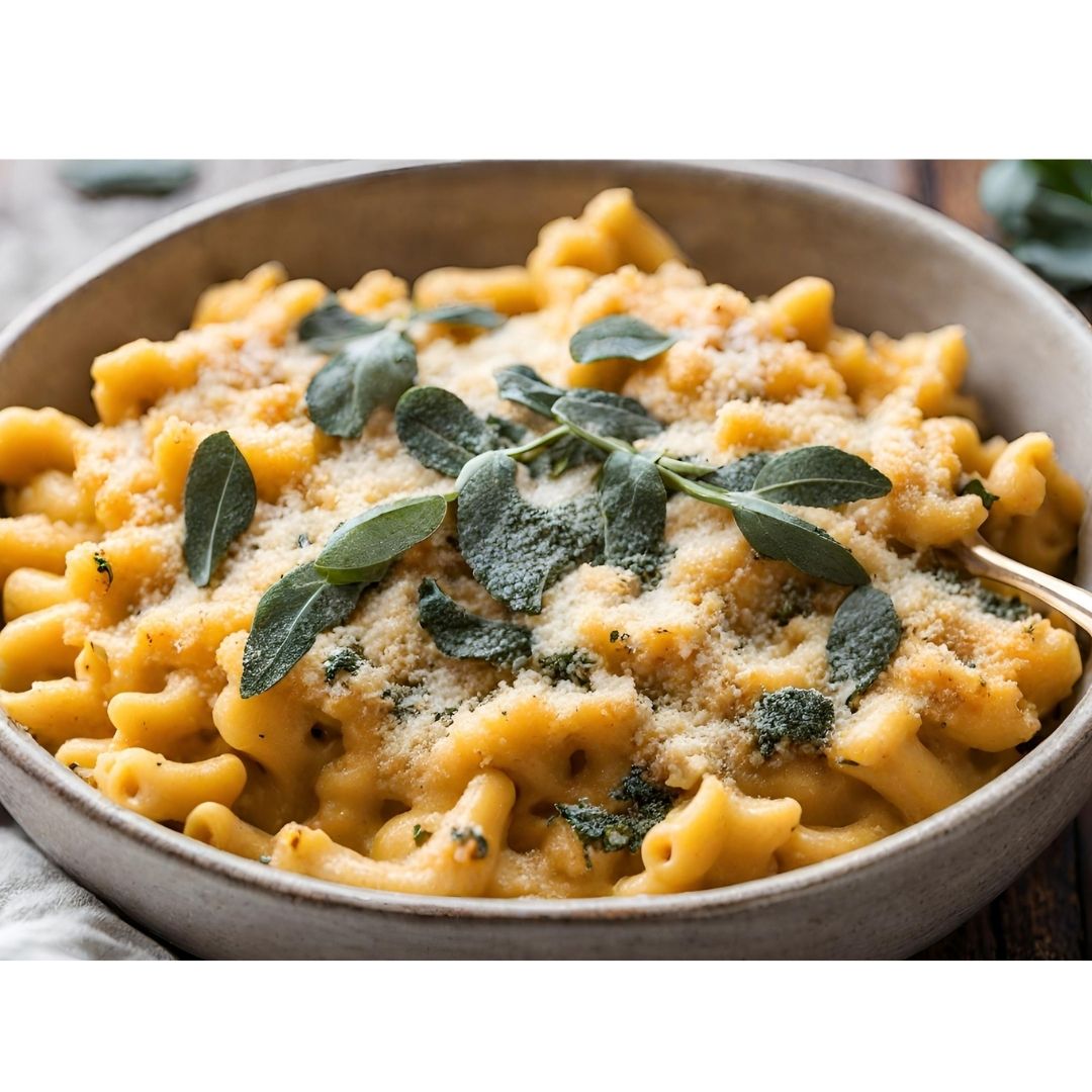 butternut squash mac and cheese.