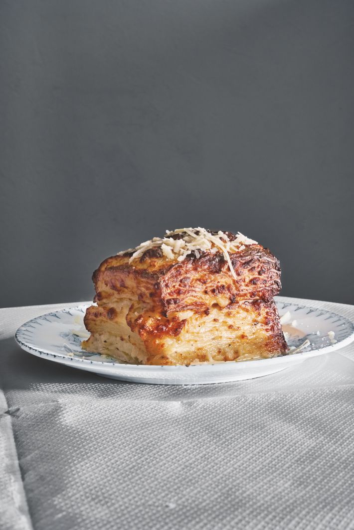 cacio e pepe lasagna