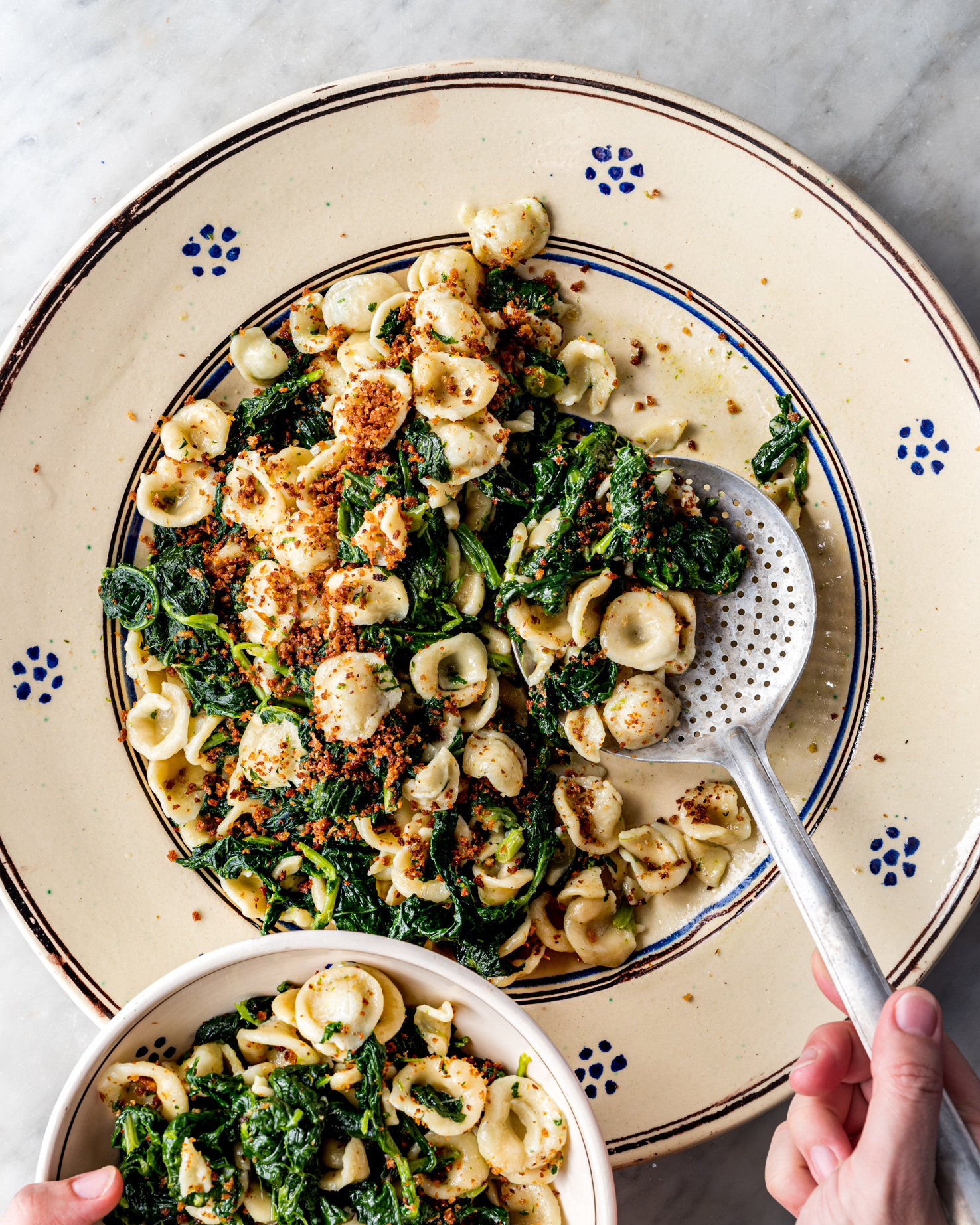 orecchiette with broccoli rabe