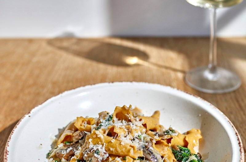 Campanelle with Mushrooms and Sauce Appetito