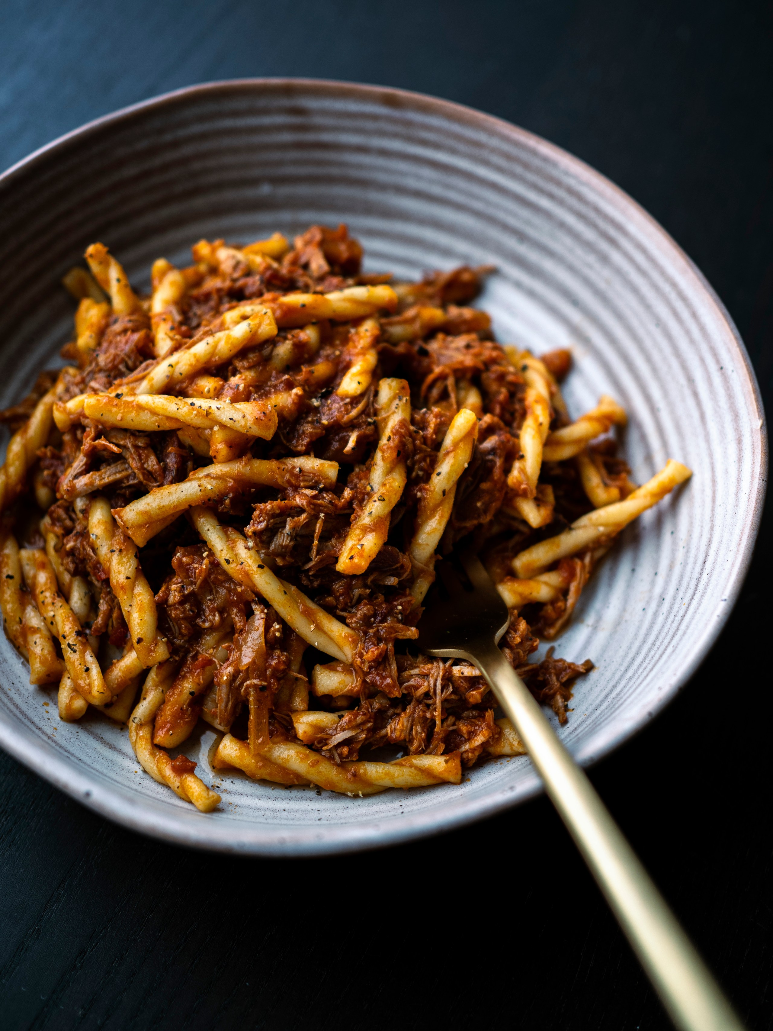 Gemelli With Slow-cooked Pork Shoulder Ragù - Appetito