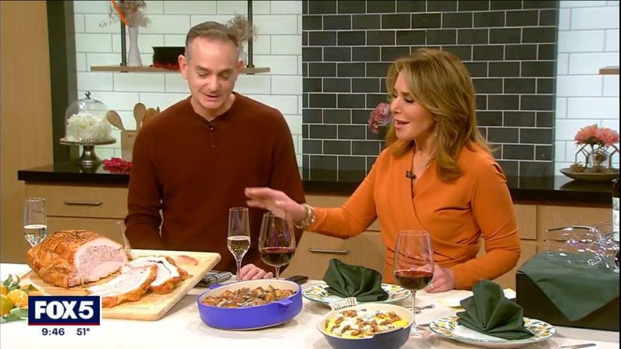Appetito's Andrew Cotto with Rosanna Scotto on Good Day New York.