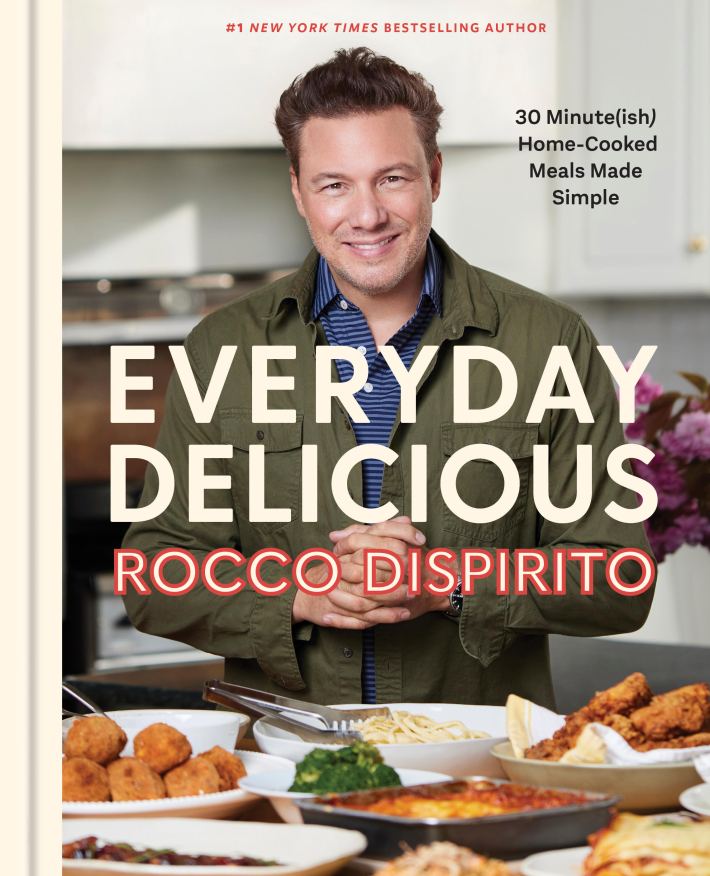 The cover of Rocco's DiSpirito's forthcoming cookbook.
