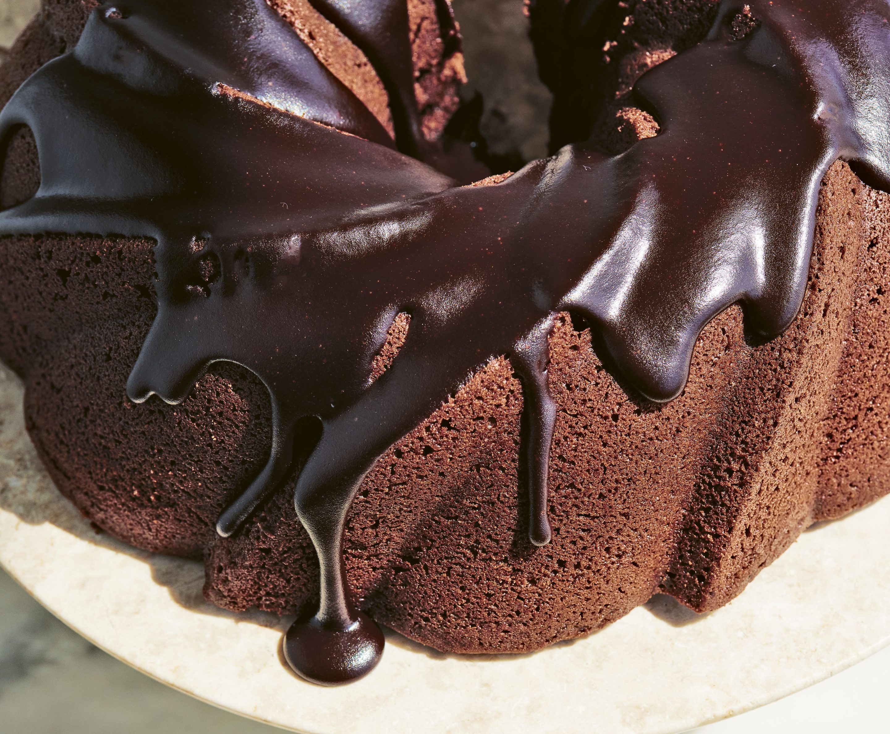 Chocolate cake with chocolate frosting