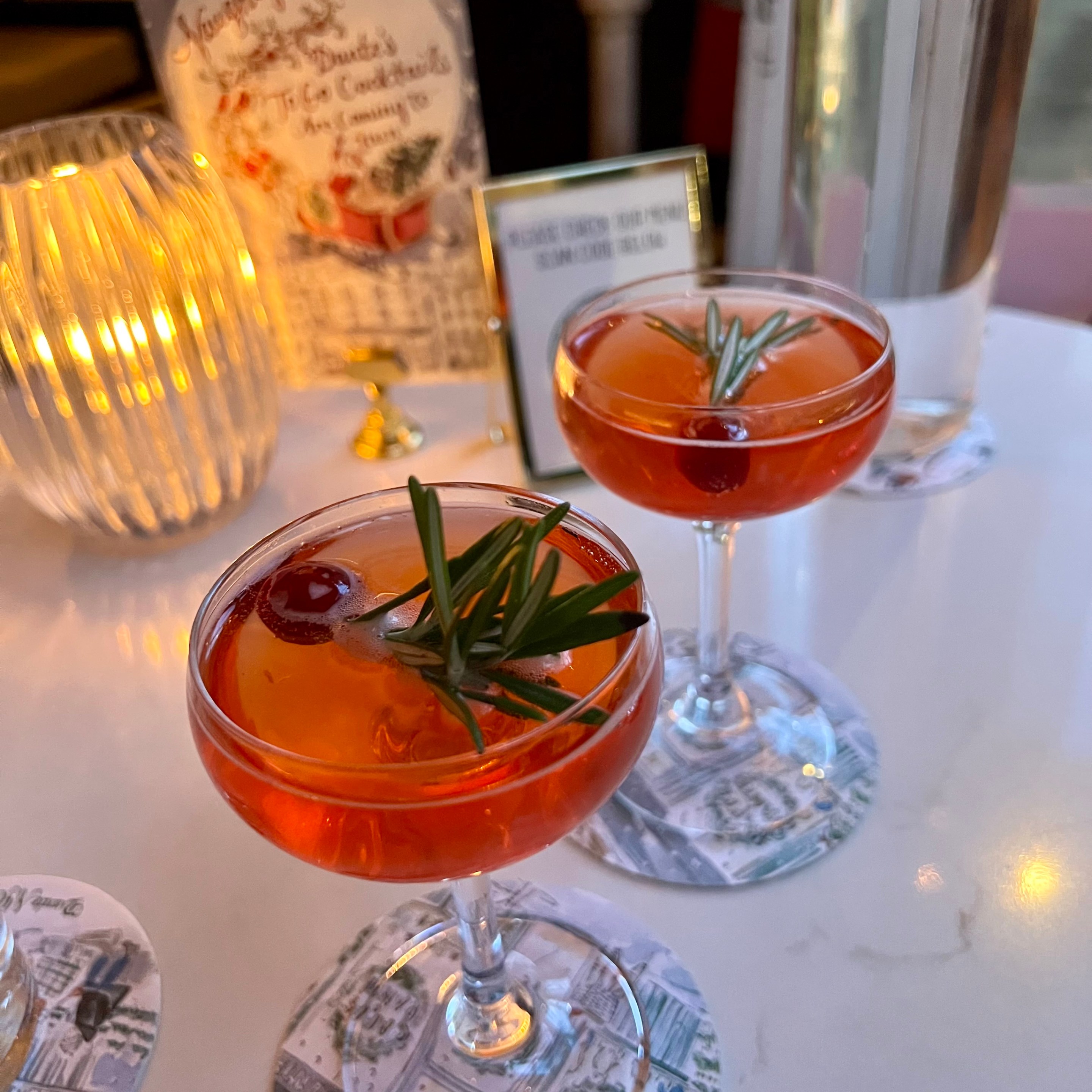 Dante's cranberry spritz