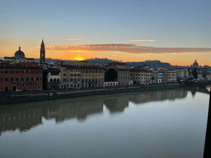 The view from Antica Torre Tornabuoni.