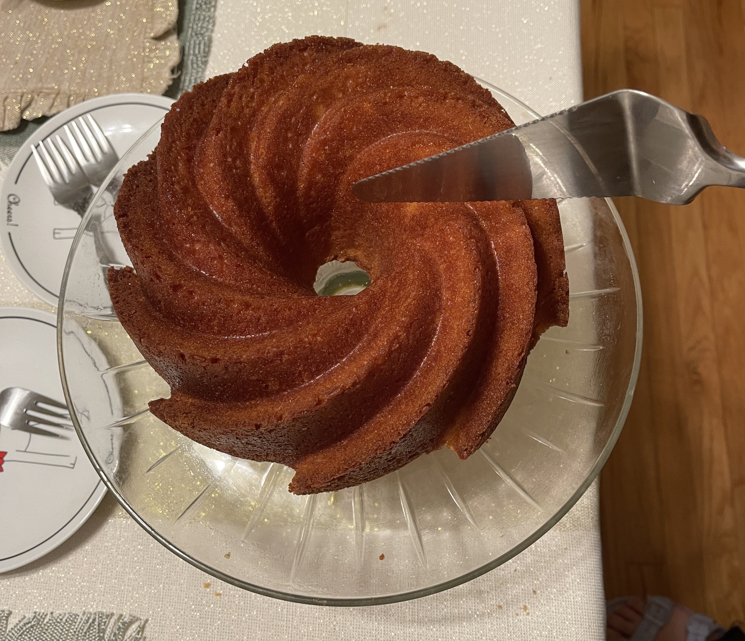 Prosecco Cake.