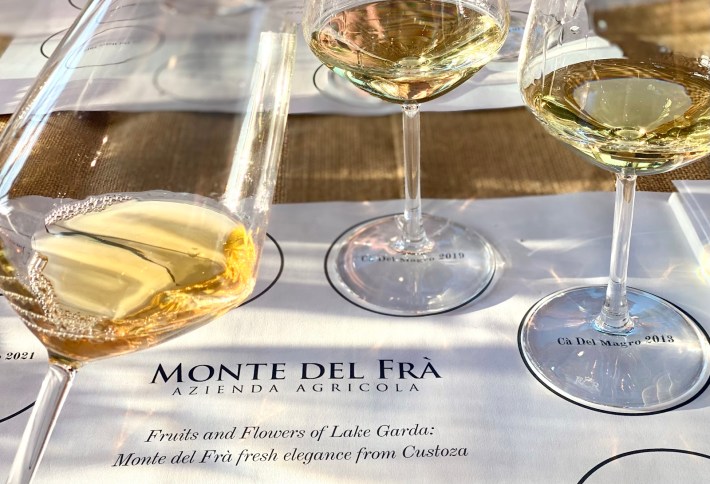 The wines of Monte Del Fra.