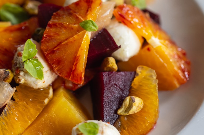 Roasted Beets and Winter Citrus 