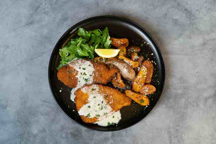 Crispy lemon chicken