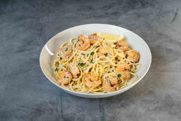 Shrimp Scampi Linguini