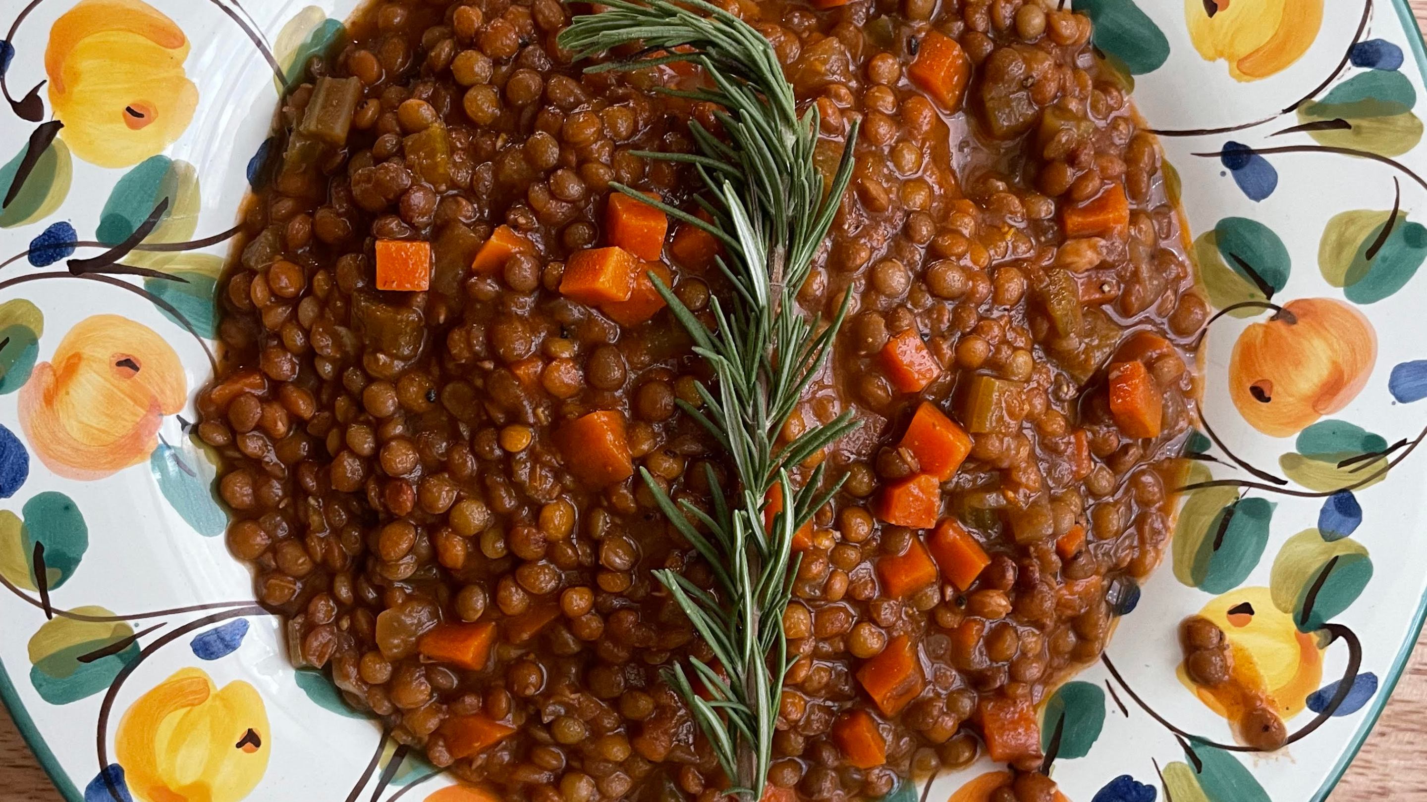 Italian Lentil Soup.