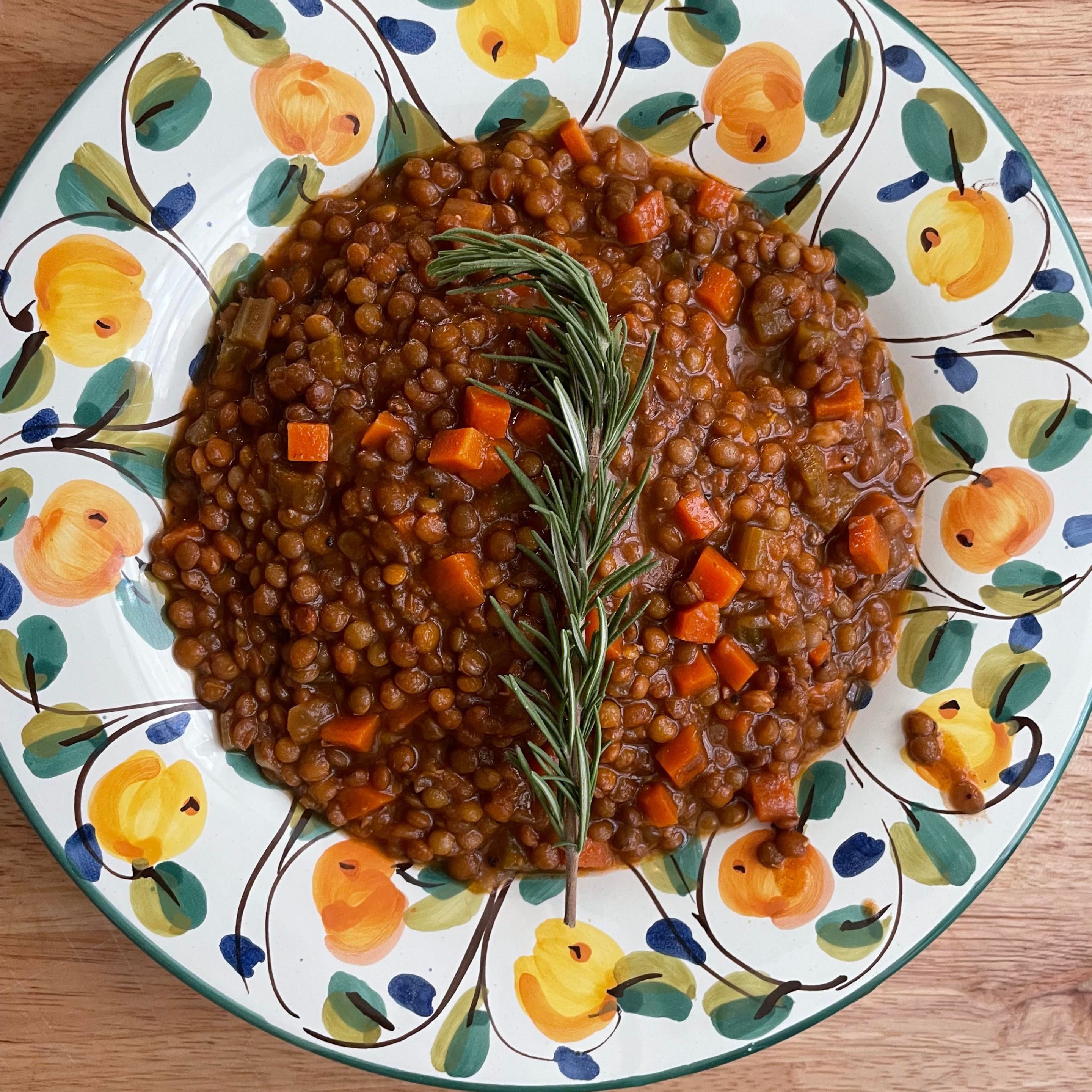 Italian Lentil Soup.