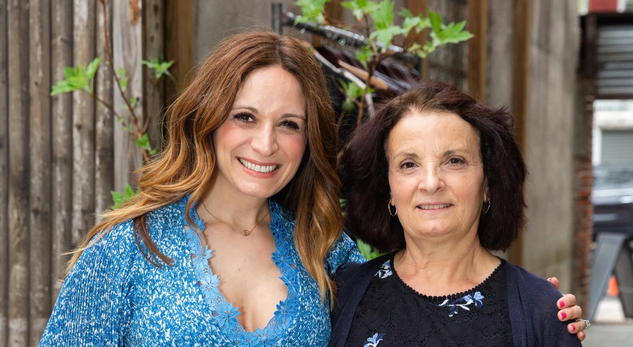 Anna Francese Gass and her mother, Gina