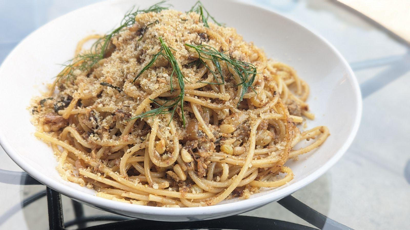 St. Joseph's Day Pasta at Brooklyn Roots.