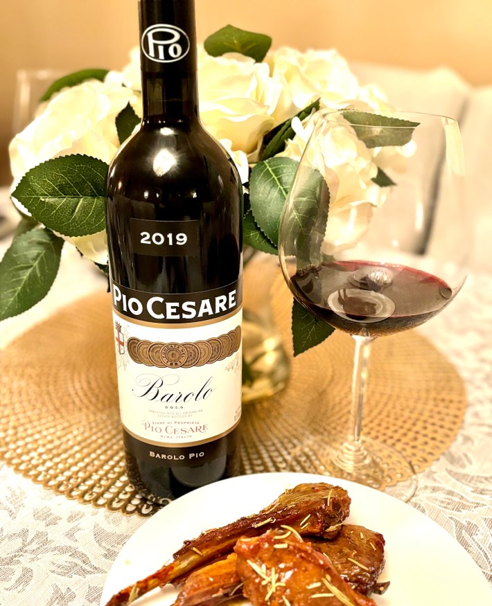 A 2019 Barolo from Pio Cesare.