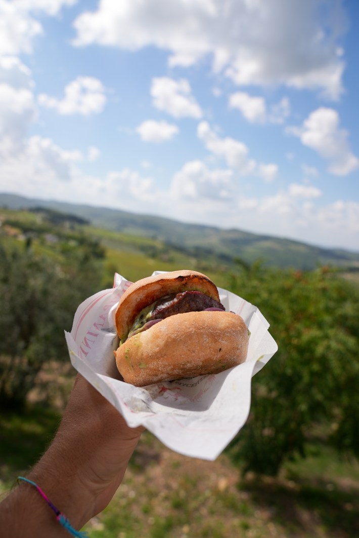 Dario Cecchini burger
