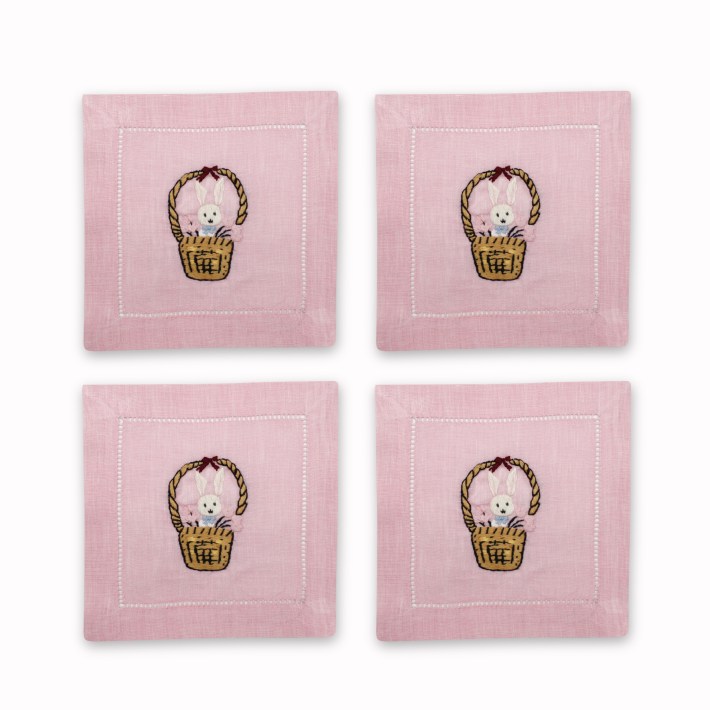 Easter bunny napkins