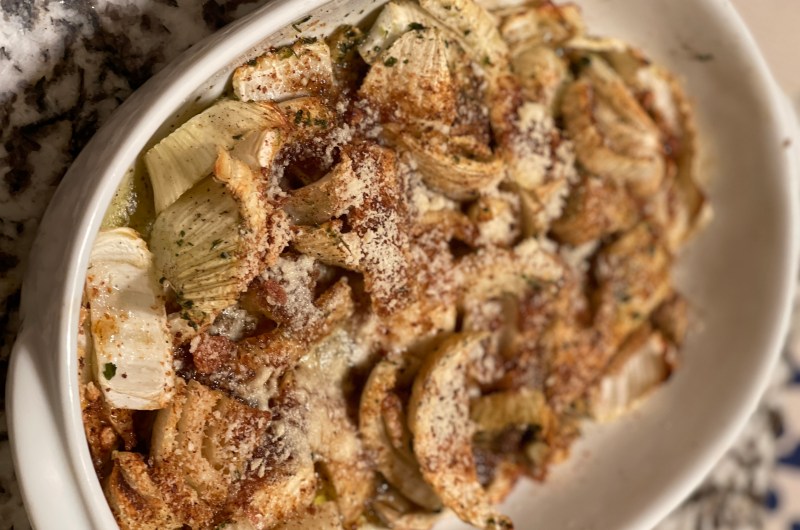 Roasted Fennel With Breadcrumbs