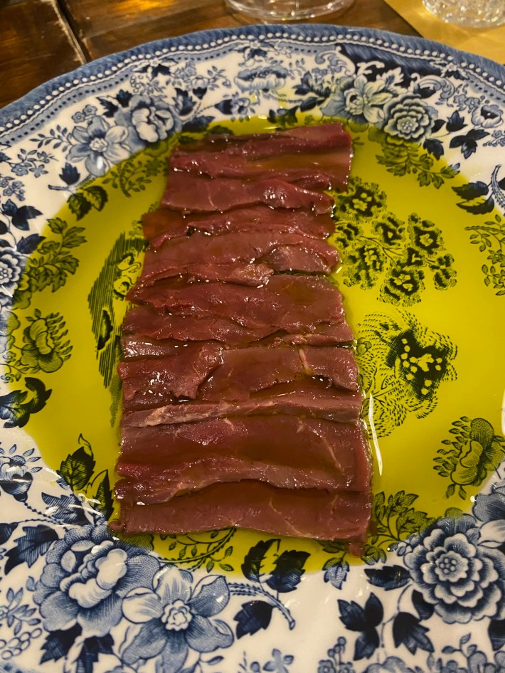 Smoked beef heart