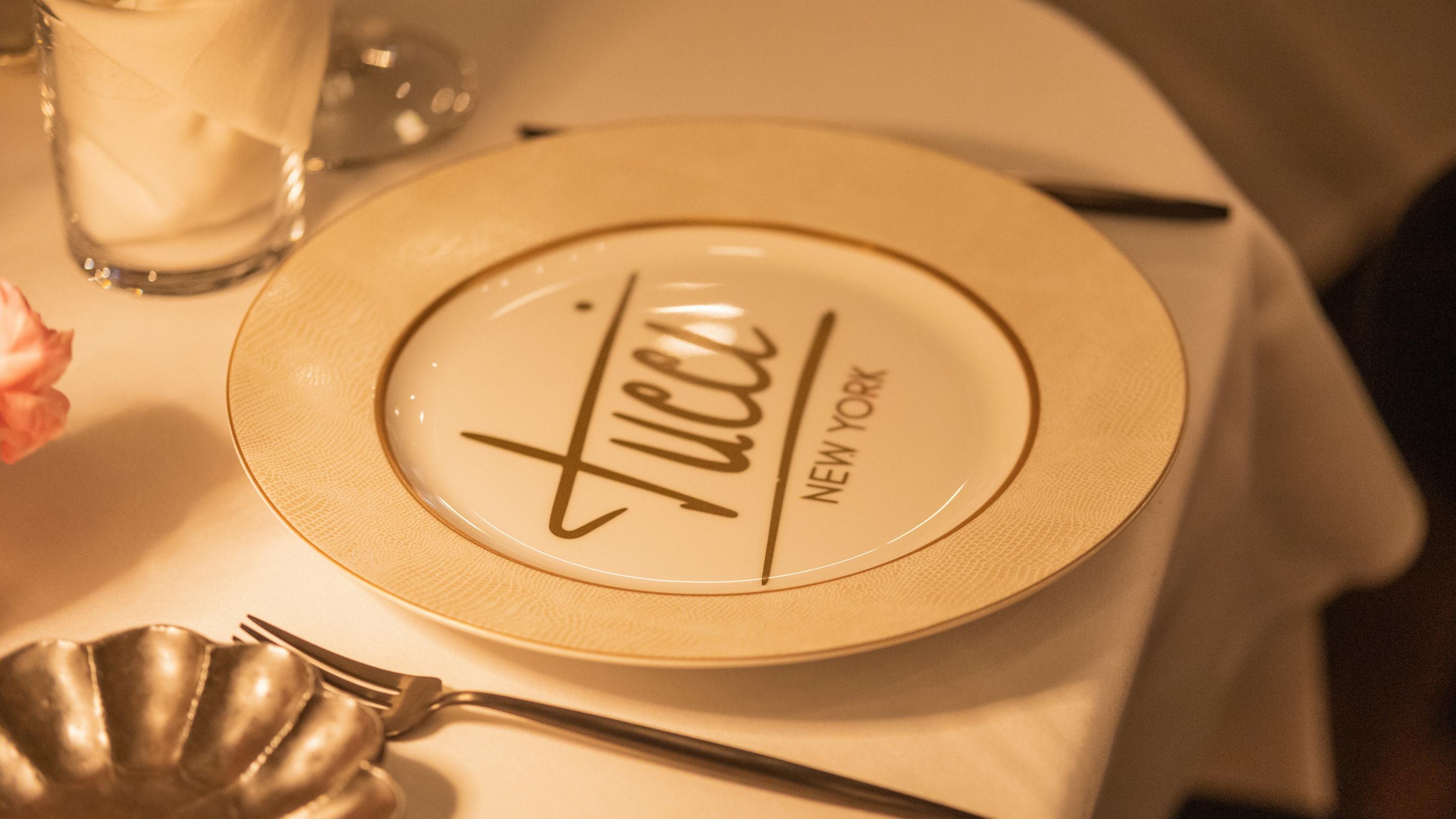 Tucci-New York plate