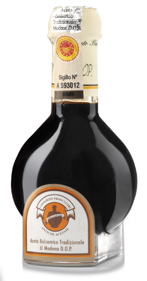 Traditional Balsamic Vinegar of Reggio Emilia.