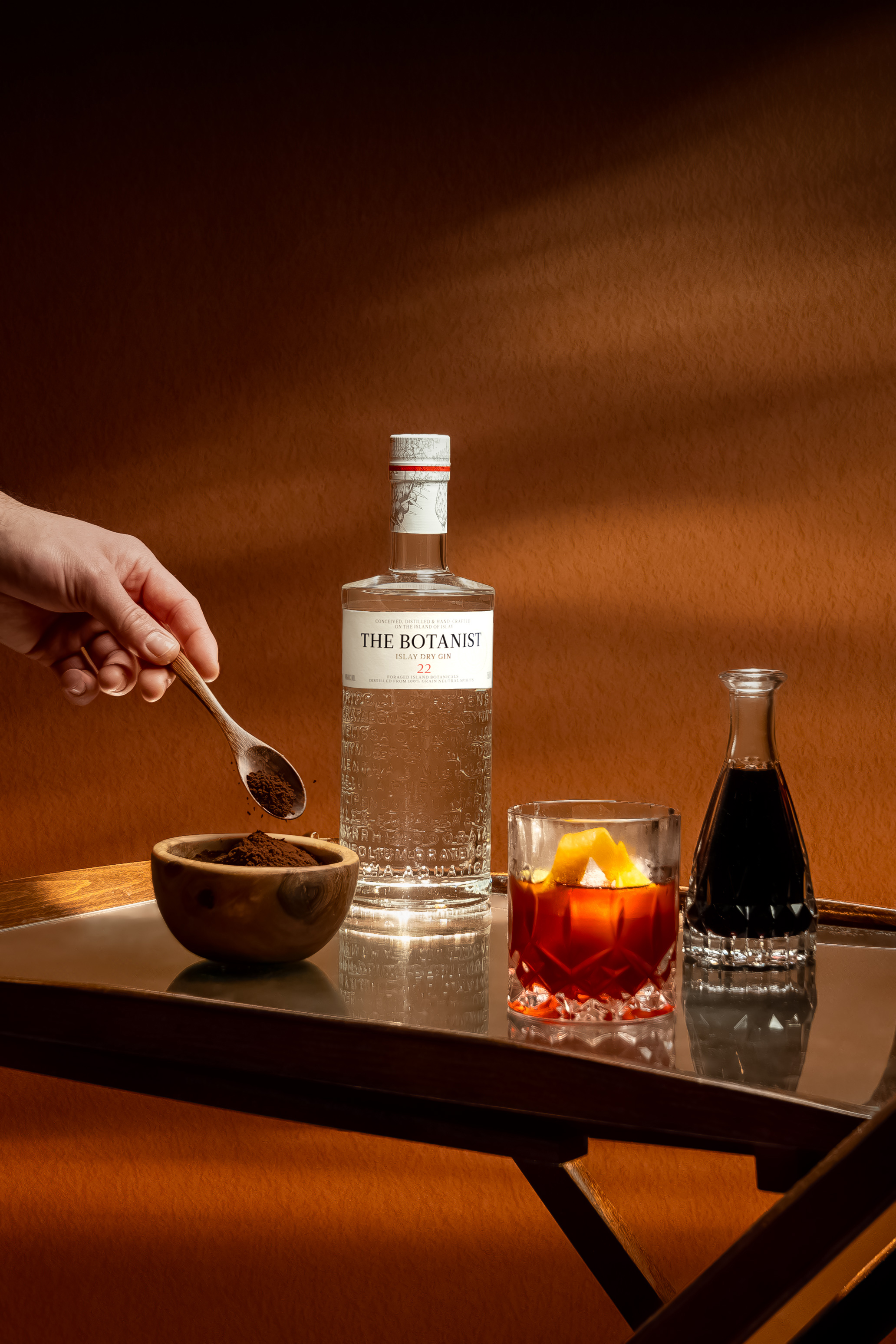 Coffe Negroni cocktail