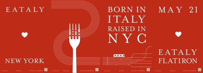 Eataly Loves NYC poster