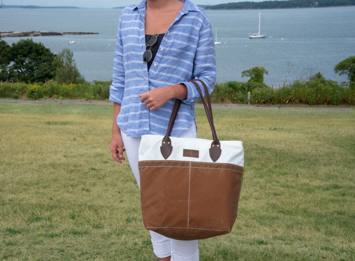 Sea Bags Tan Chebeague Tote