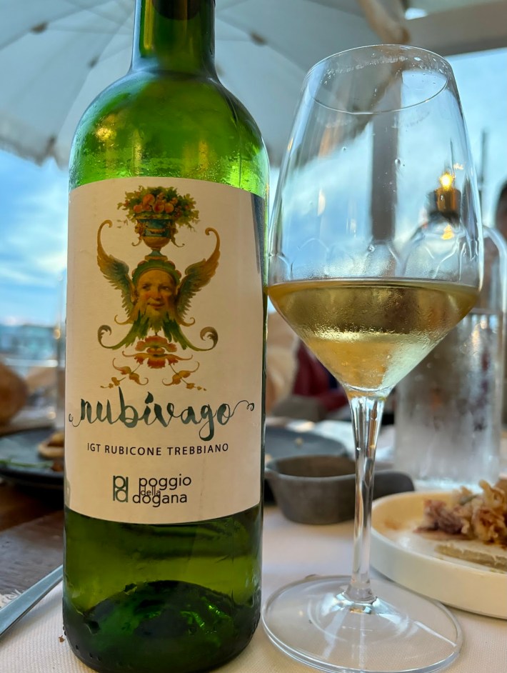 A Trebbiano wine from Poggio della Dogana in Emilia-Romagna.