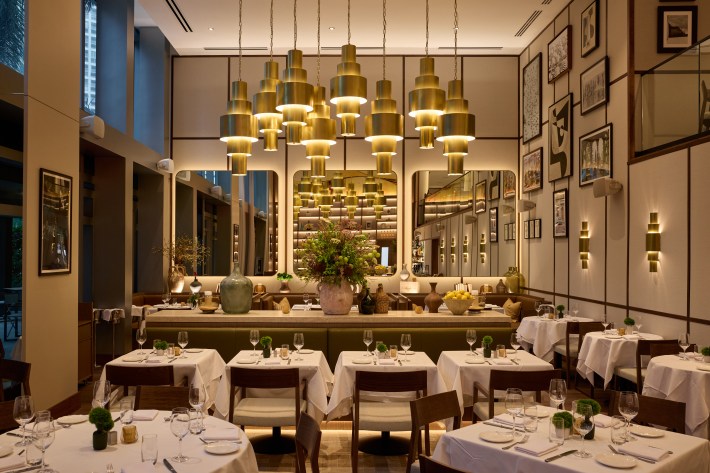 Dining room at Felice Brickell