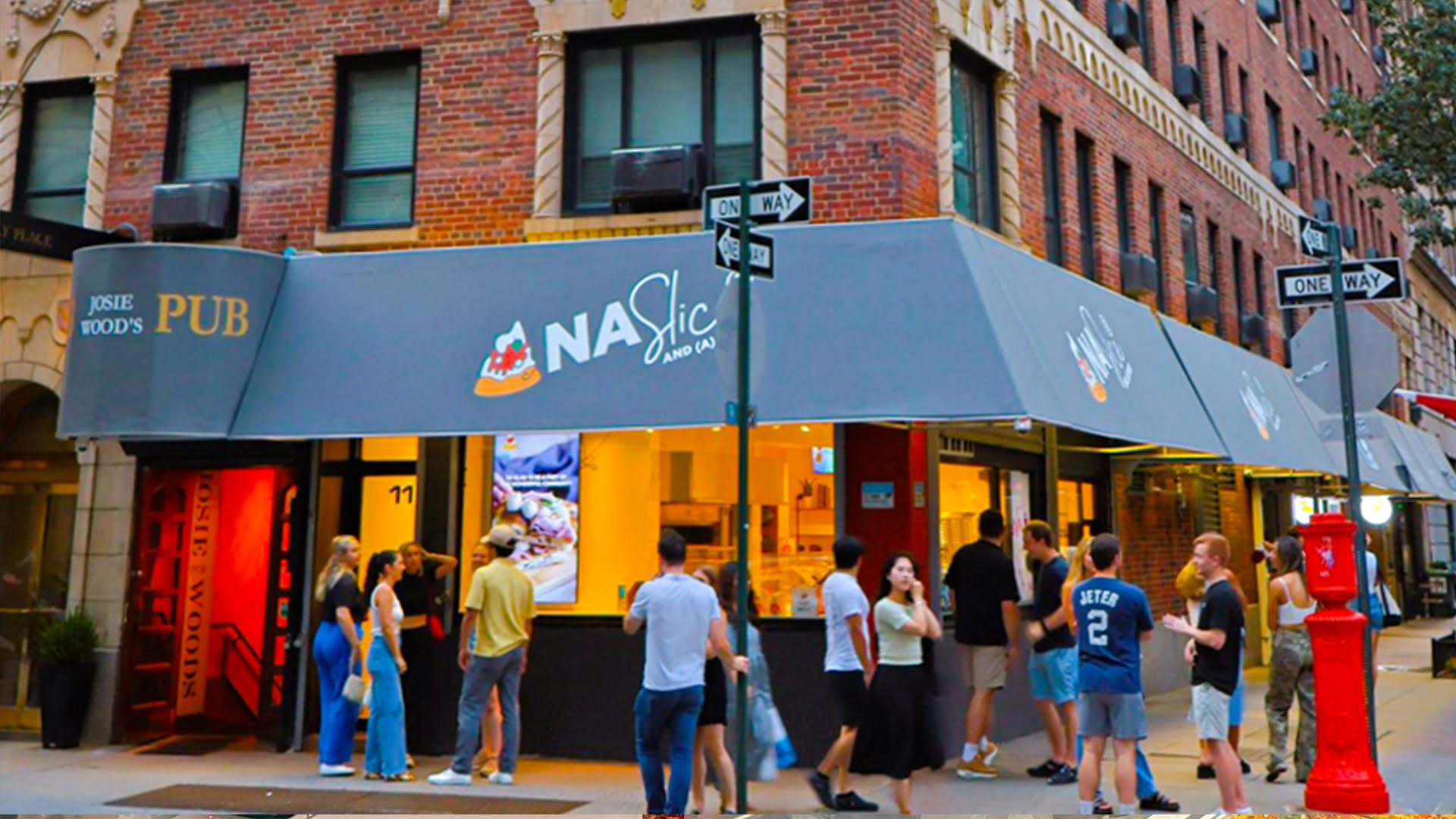 The exterior of NA Slice in New York City.