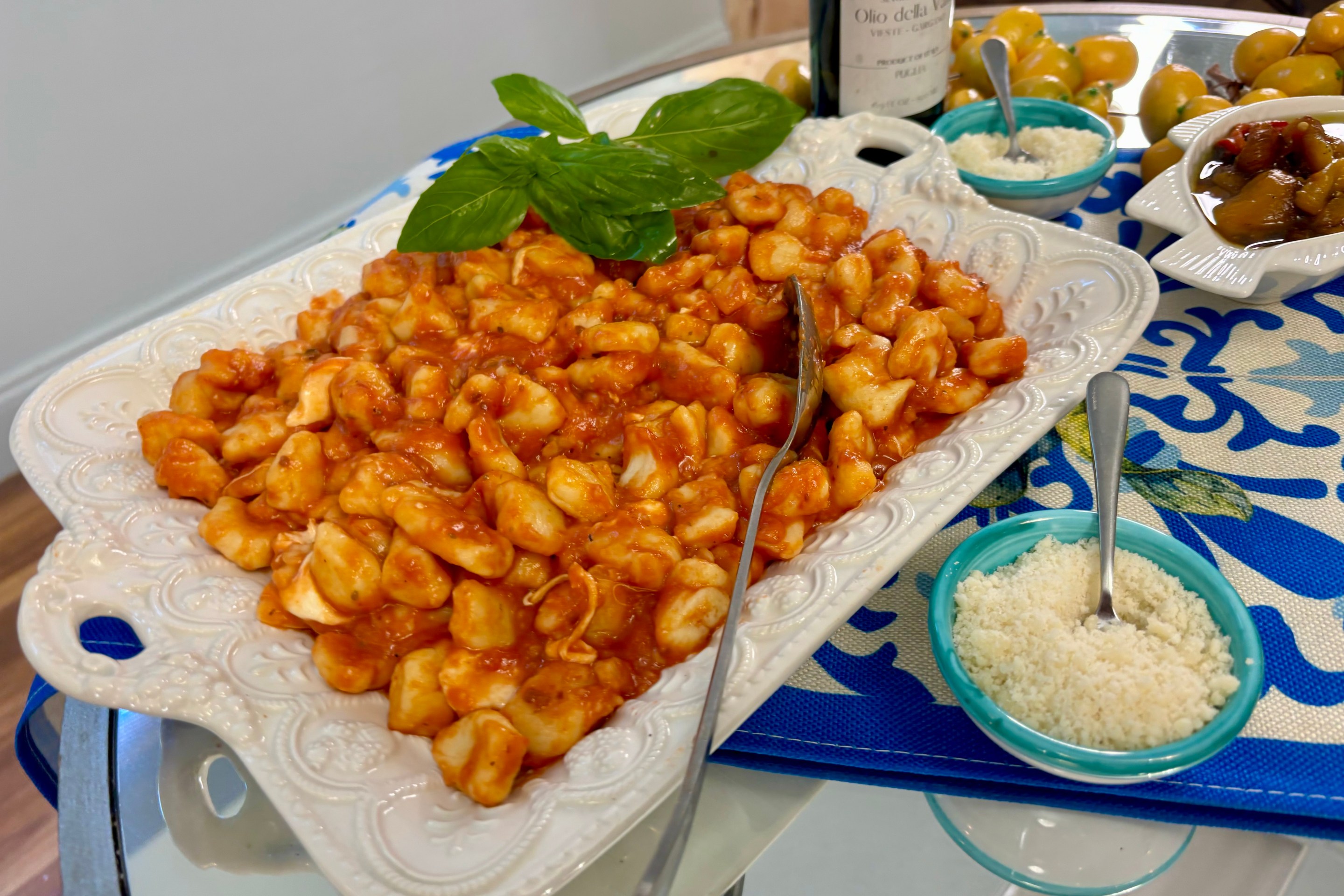 gnocchi in marinara sauce