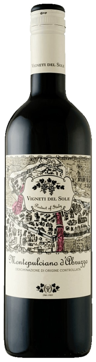 Vigneti del Sole wine bottle