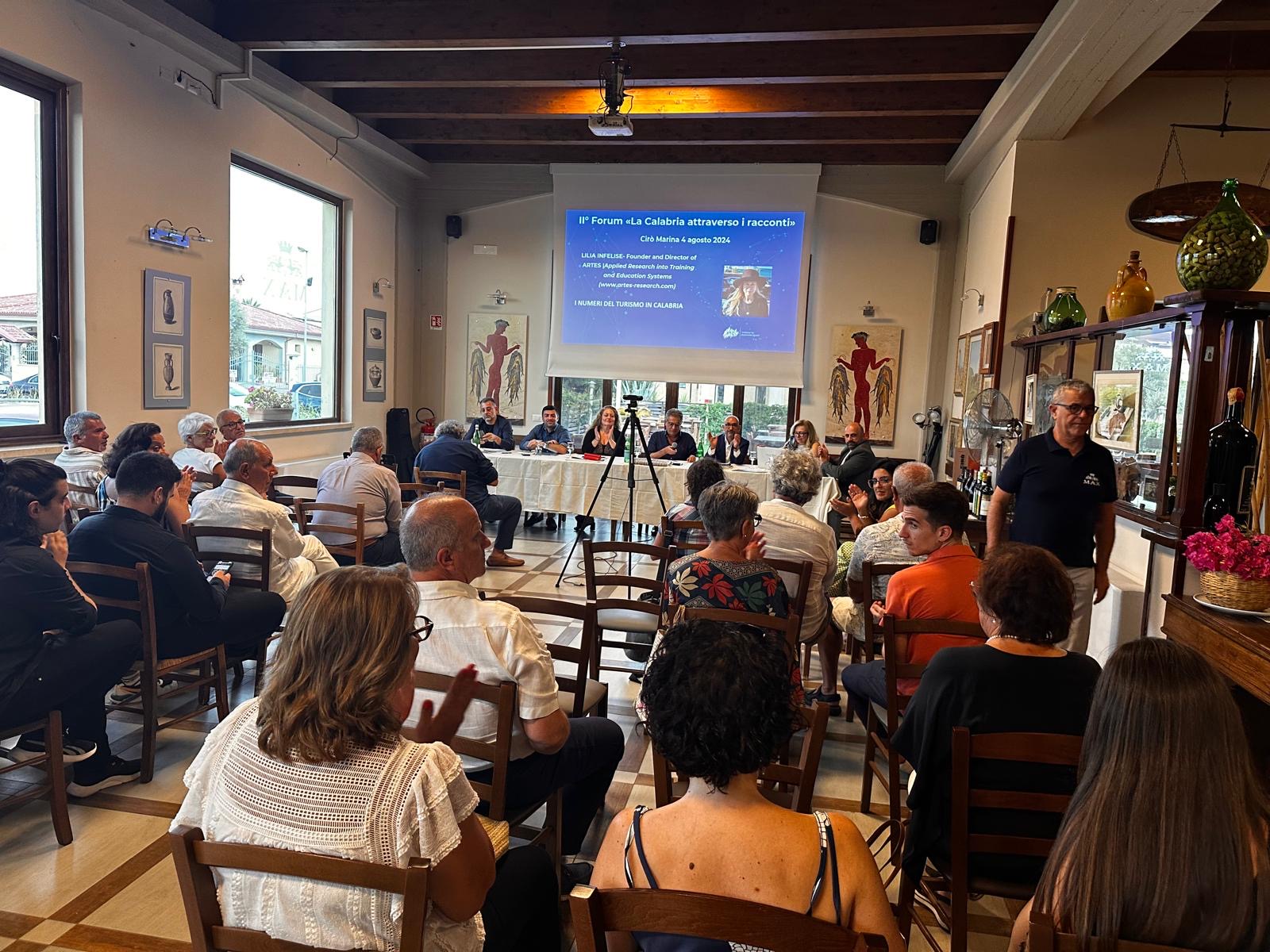 “Calabria Through Storytelling” International Forum at Max Trattoria Enoteca in Calabria,