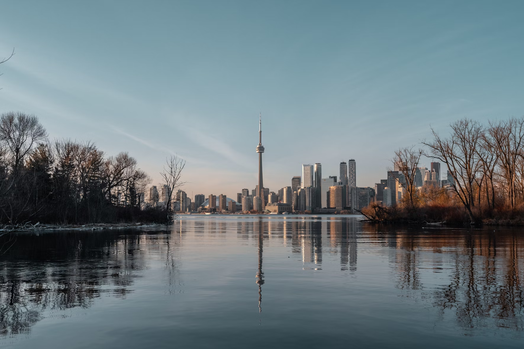 The Toronto skyline. Photo by Jan Weber via Unsplash.