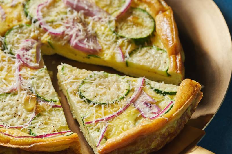 Zucchini and Onion Frittata