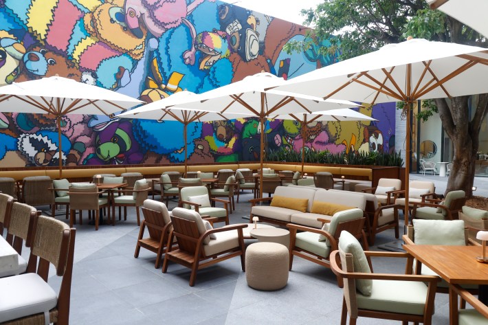 Garden terrace in Wynwood