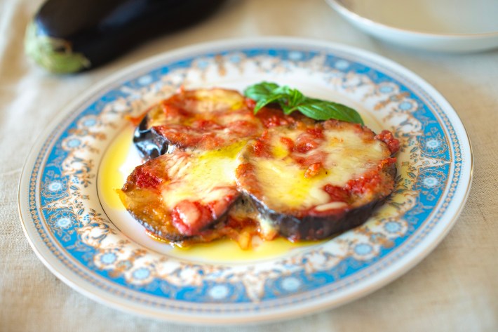 Eggplant Parmigiana. Photo by Daniel Paterna.