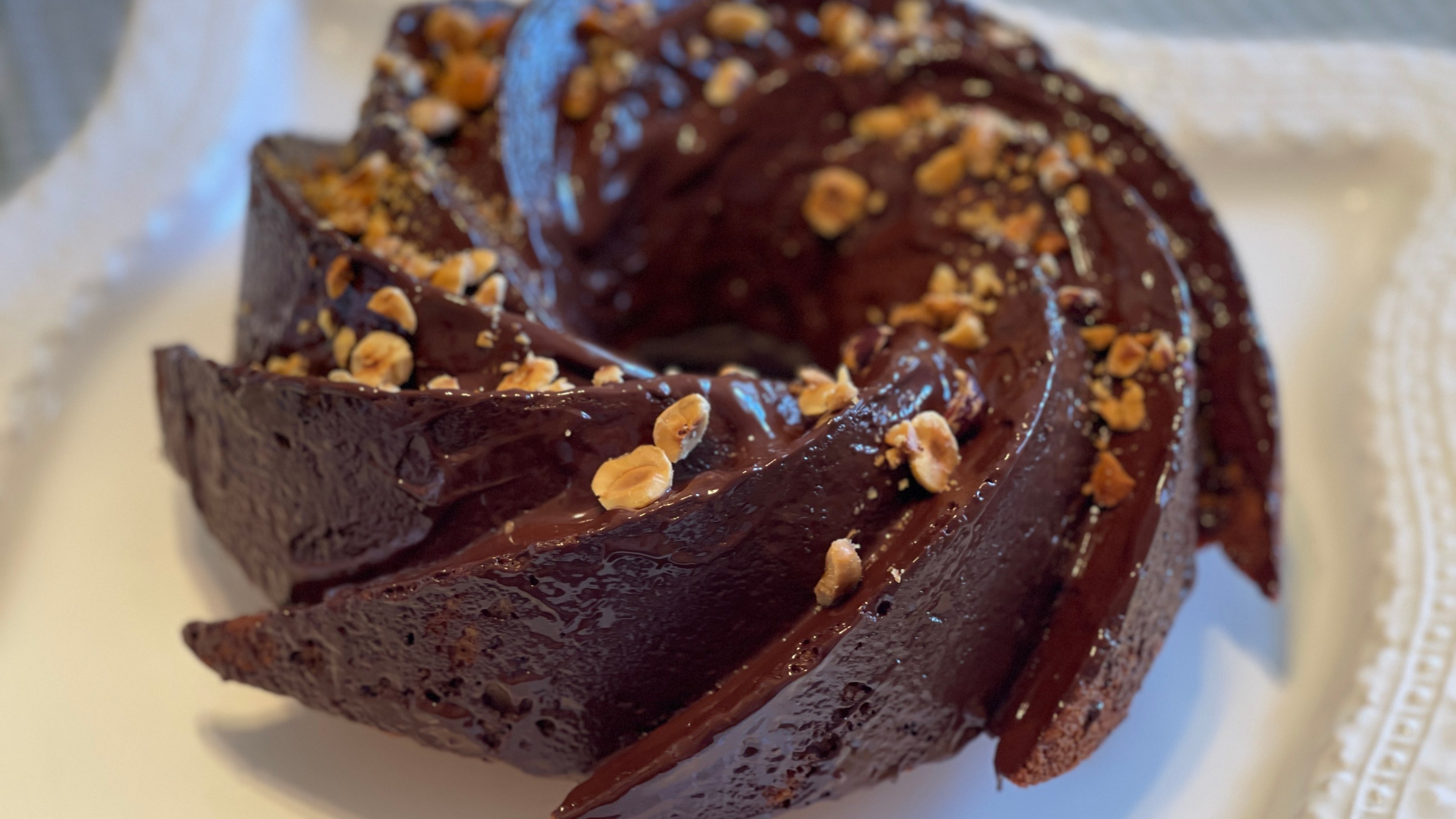 Chocolate Hazelnut Cake.