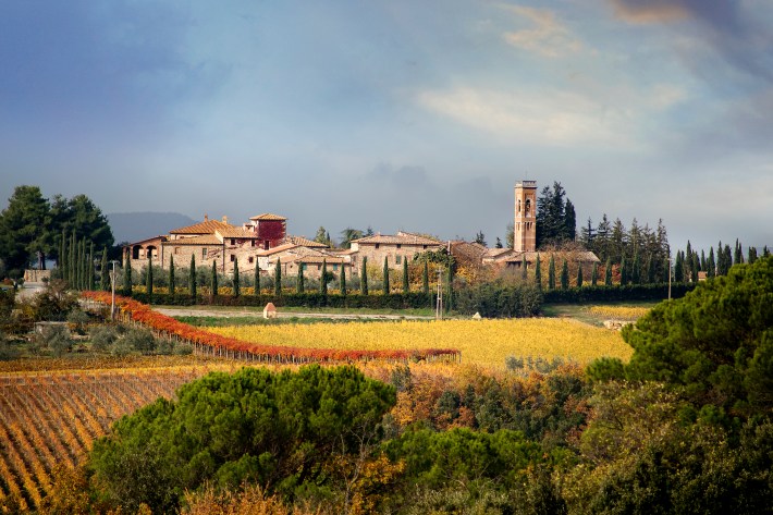 Borgo San Felice on the property of the eponymous wine estate.