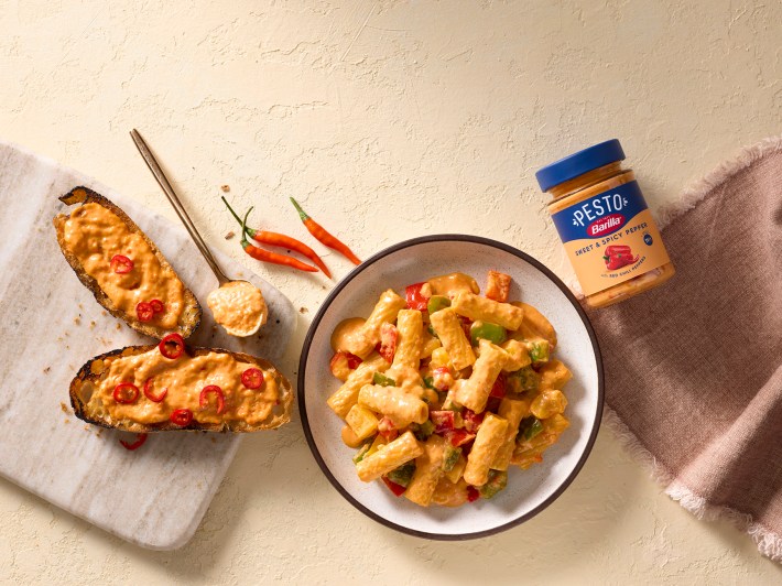 Barilla sweet and spicy pepper pesto