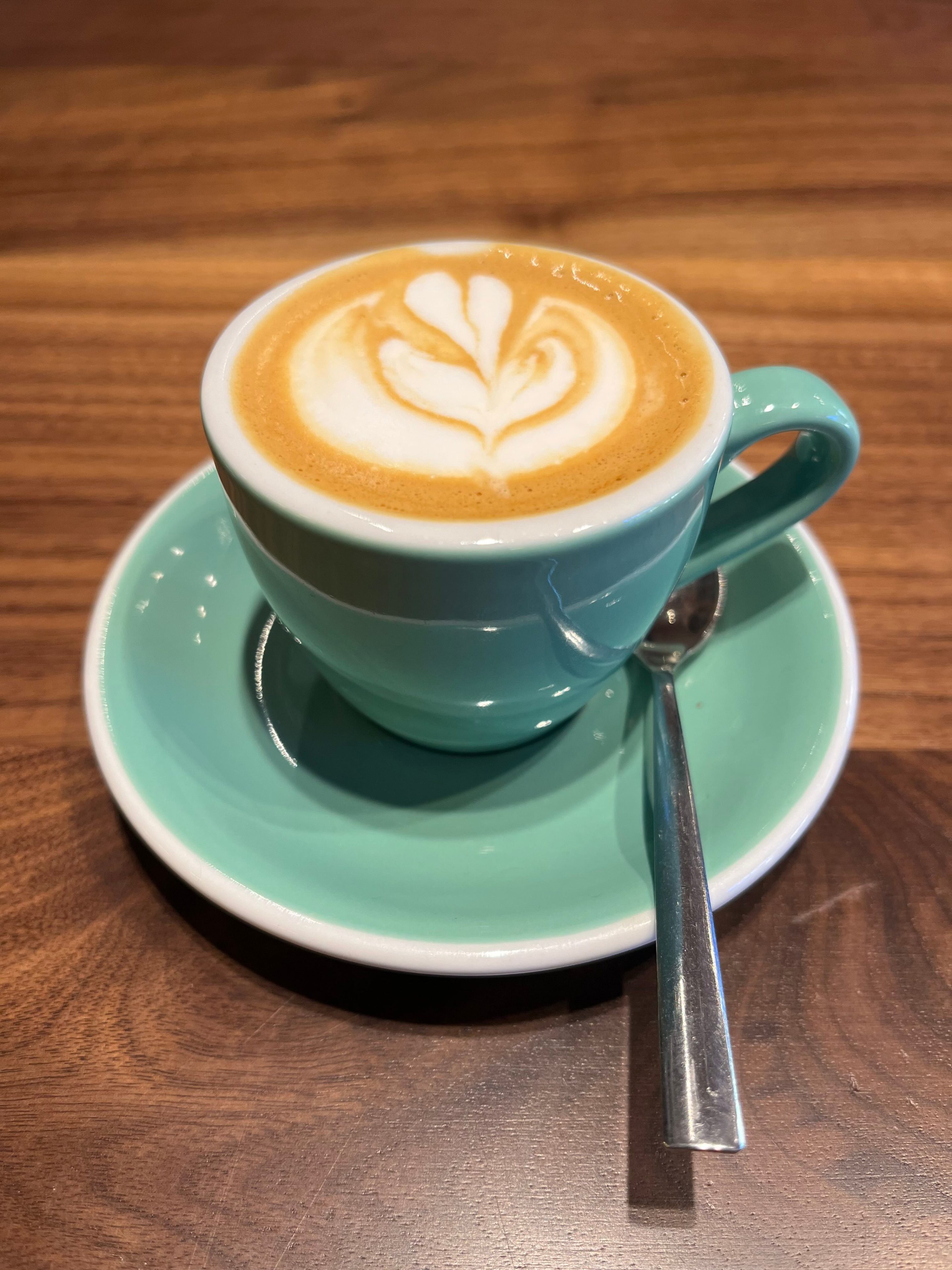 An Italian cappuccino.